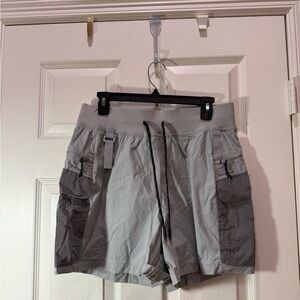 lululemon athletica Two-Tone Gray Cargo Shorts